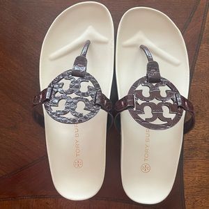 Tory Burch Miller sandals/ flip flops.